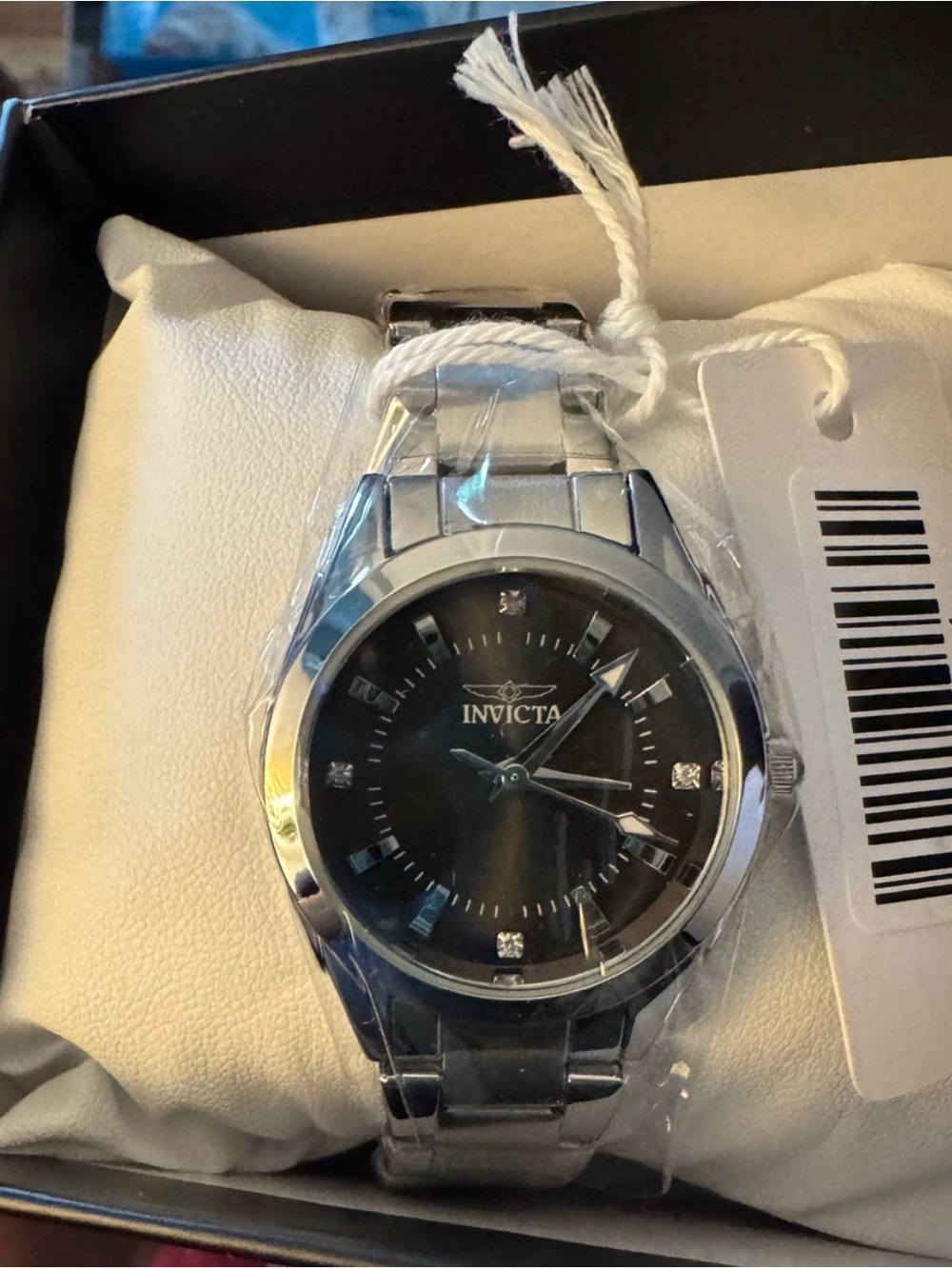 NEW IN BOX INVICTA CELESTIAL WATCH 70248 black & silver